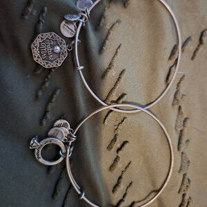 2 Alex and Ani bracelets for the future bride!
